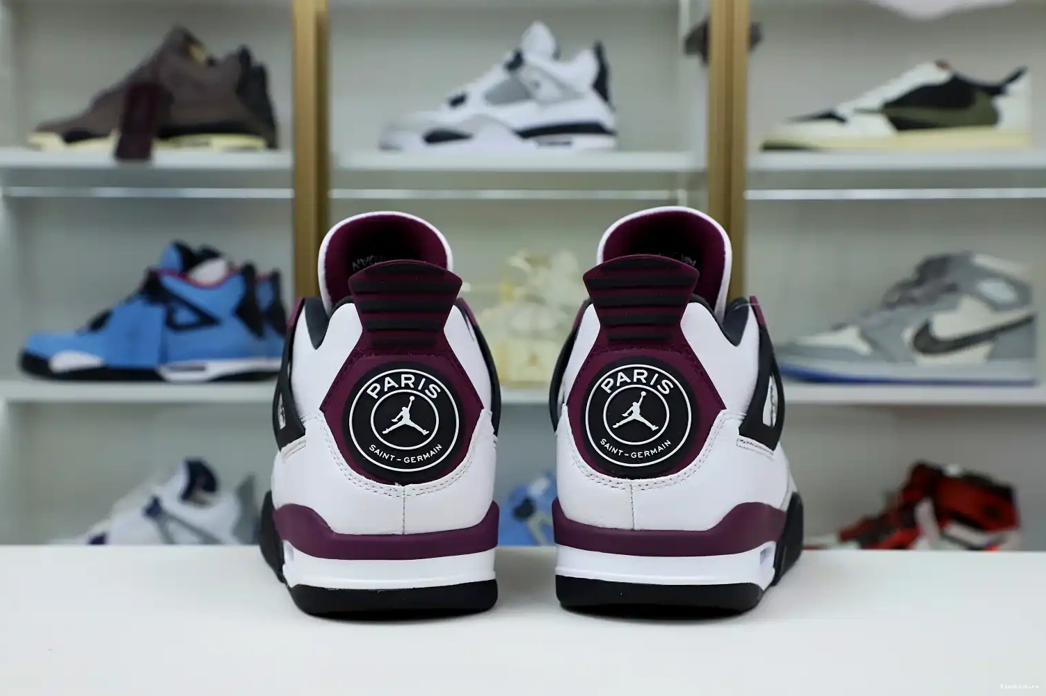 SAINT-GERMAIN JORDAN AIR 'BORDEAUX' JORDAN Kimikick PARIS AIR 4 X RETRO 0515